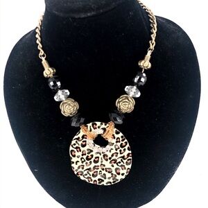 NEW Leopard Print Necklace